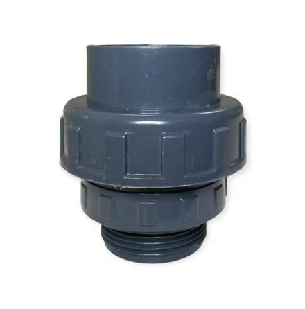 PVC Union 50mm-1 1/2&quot;+packning
